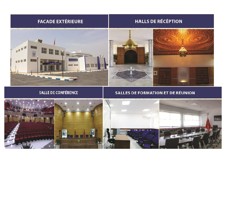 Plan d'accès au Centre de Conférences et de Formation de Fès
